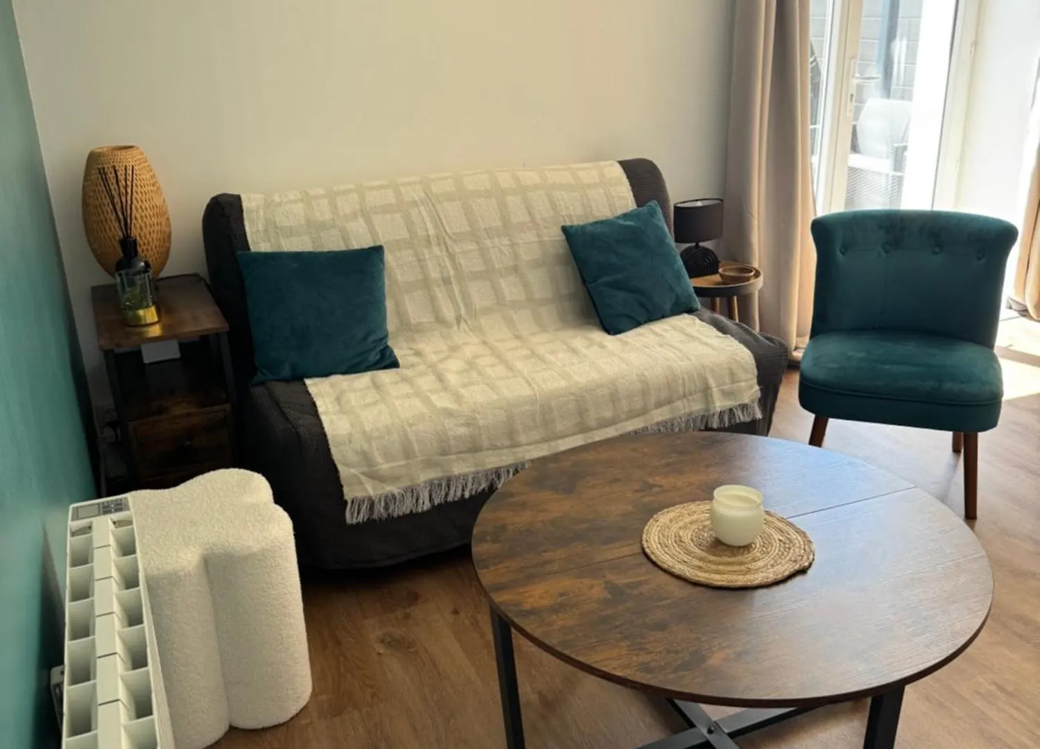 Logement Avec Terrasse Et Parking 콩카르노 아파트